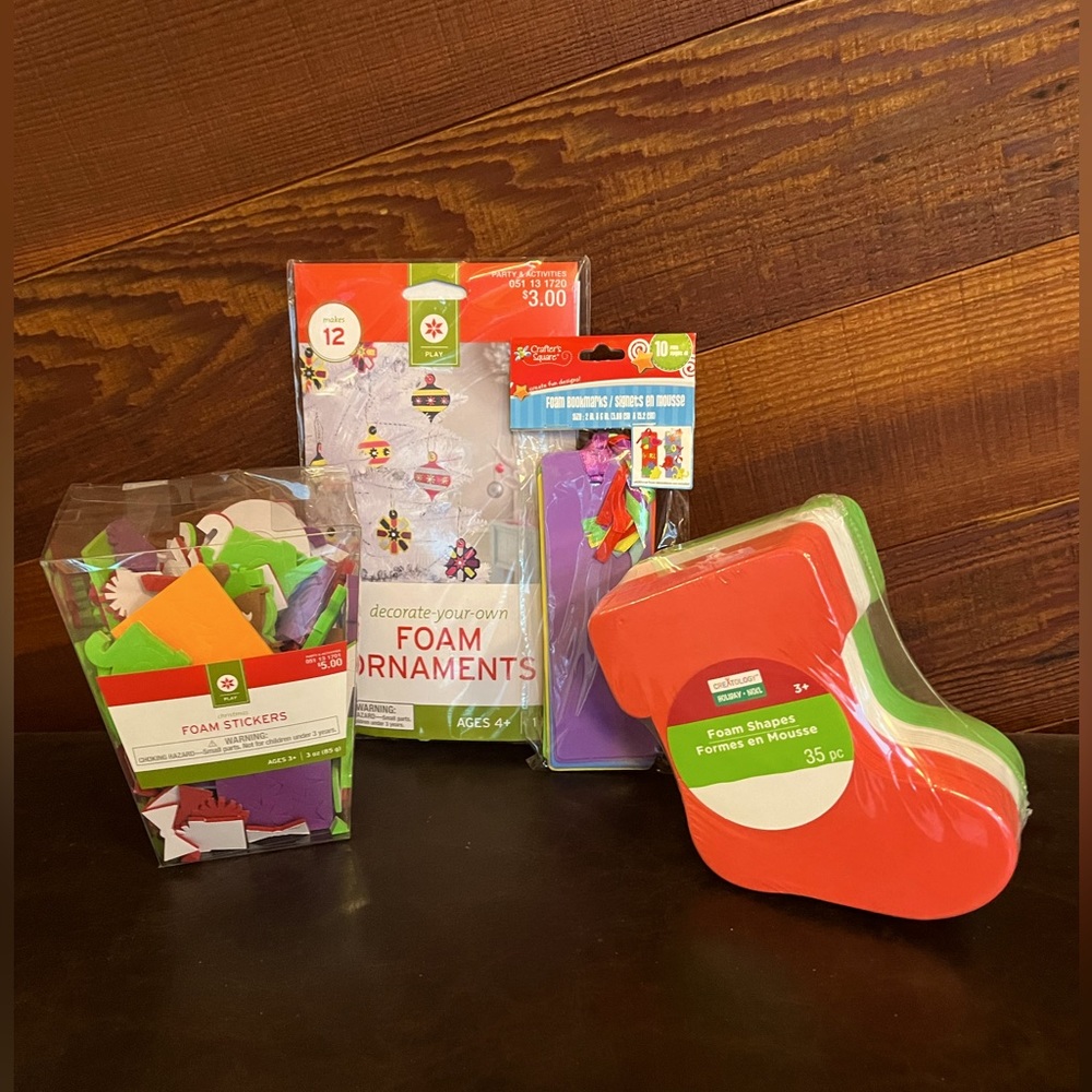 Christmas Foam Crafts